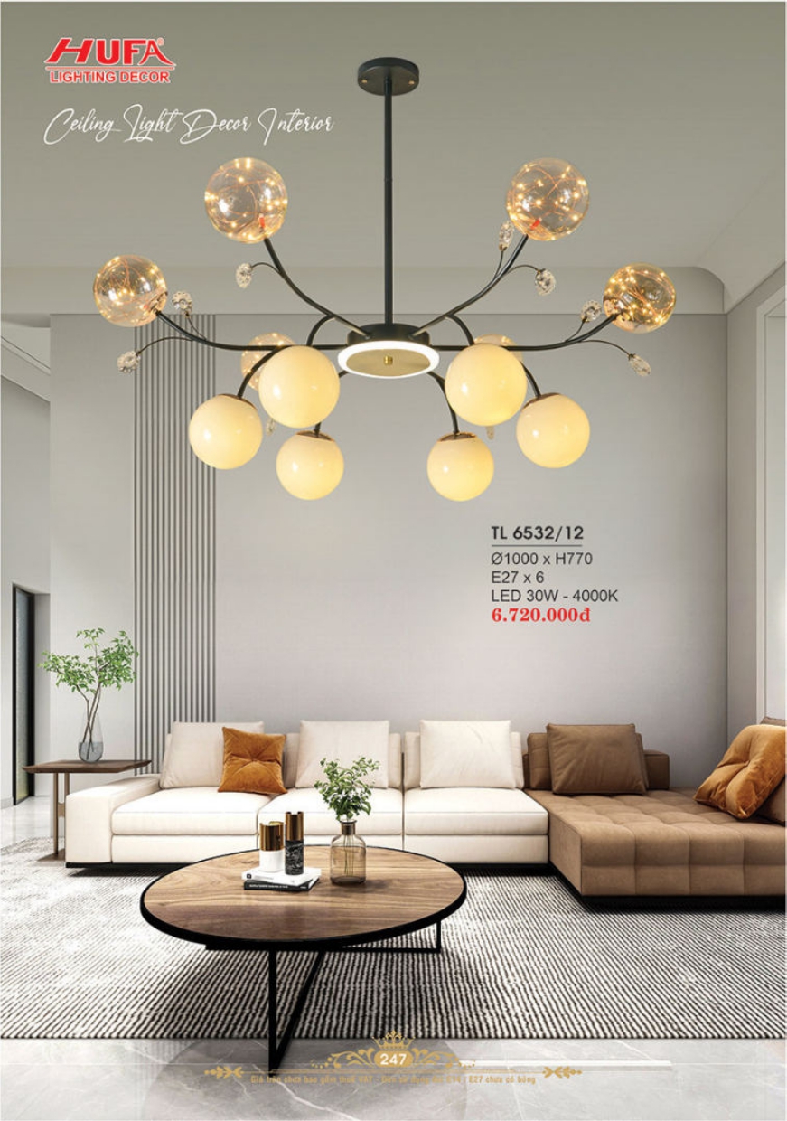 Bảng giá đèn trang trí HUFA